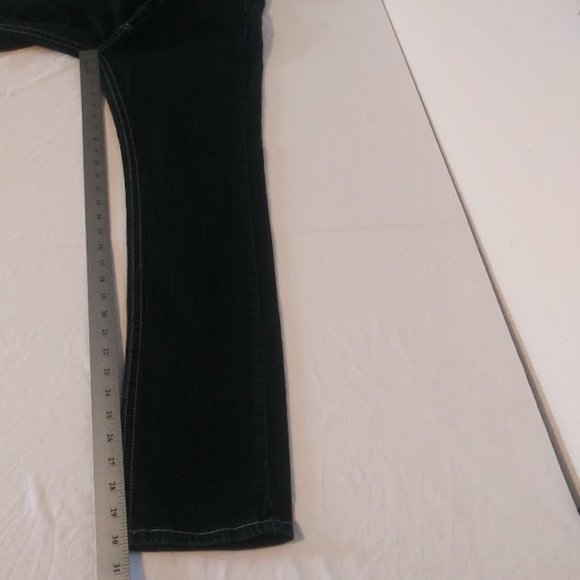 Y-Jeans women's size 15 (juniors) S. Skinny dark blue jeans - Picture 9 of 14